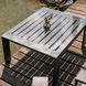 Преміальний садовий стіл із гартованим склом &mdash; колір металу на вибір SEVERYNSKY TABLE фото 2