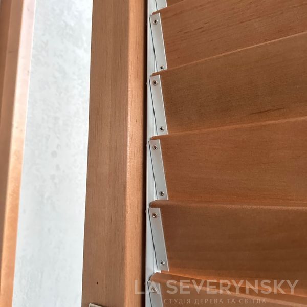 Коричневий механізм для вуличних жалюзі 0,5&ndash;3 м | LA SEVERYNSKY 05BROWN фото