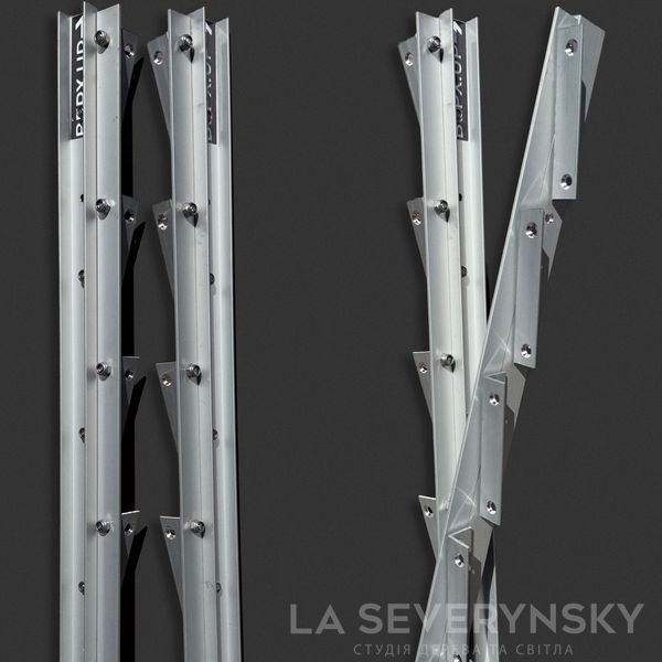 Коричневий механізм для вуличних жалюзі 0,5&ndash;3 м | LA SEVERYNSKY 05BROWN фото